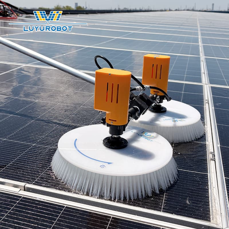 Dual-Head 3.5-12m Handheld Solar Panel Cleaning Machine Bulk Pricing