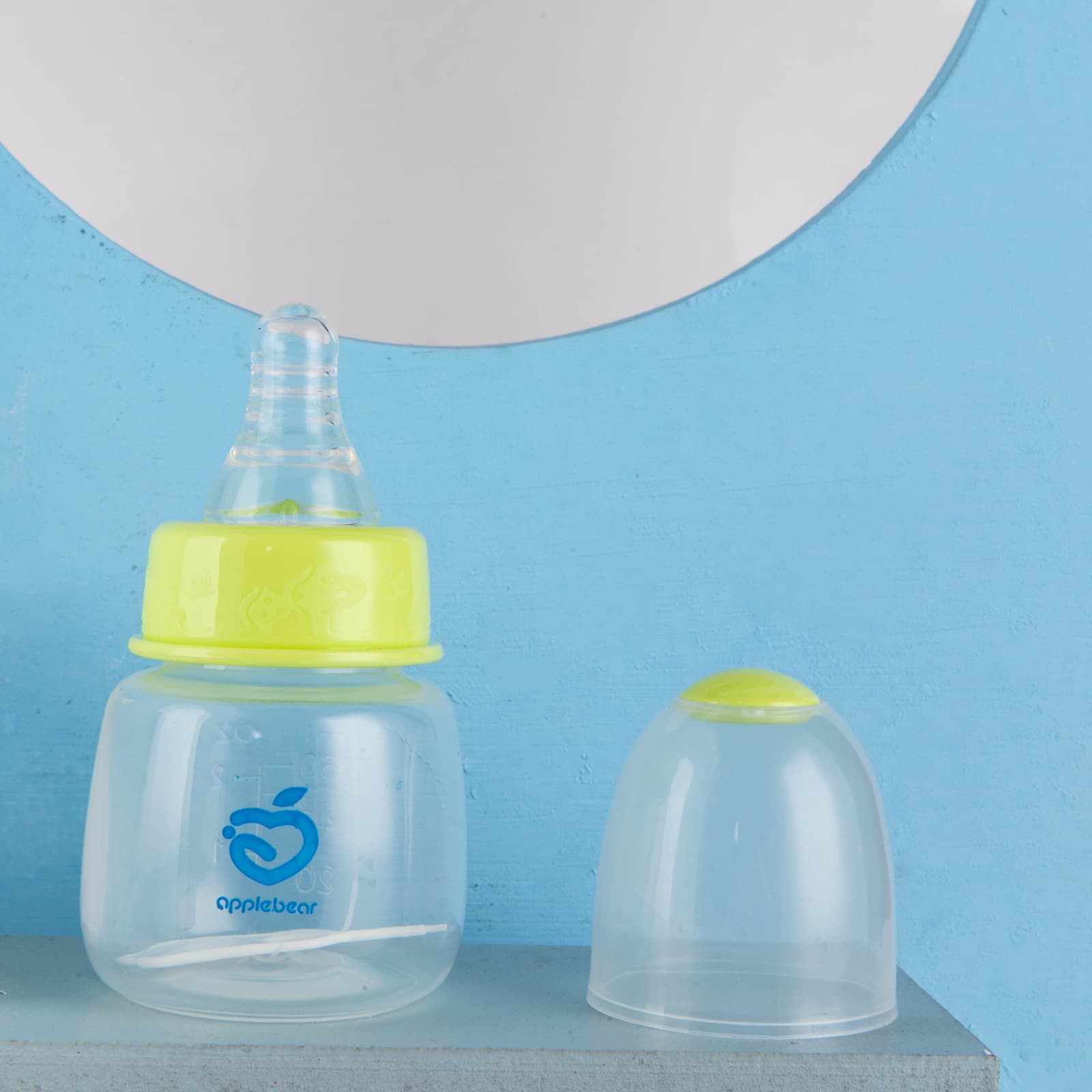 Wholesale of 60ml standard neck PP juice small bottles for infants, used for drinking water and baby feeding.