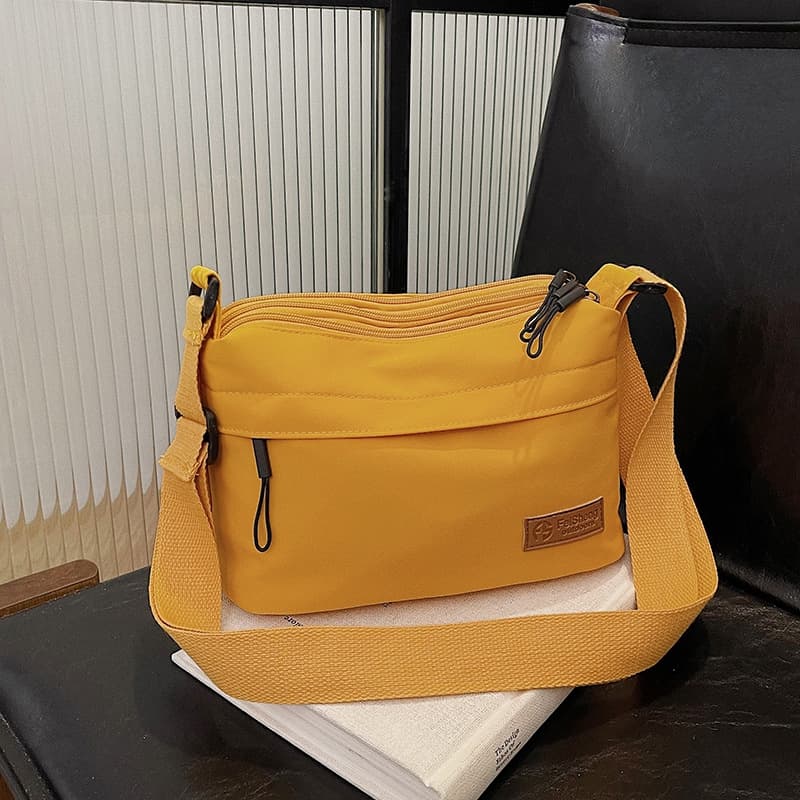 25 New Models of Multifunctional Simple Shoulder Bags, Nylon Fabric, Fashionable Casual Handbags, Lightweight Portable Bags for Going Out, Crossbody Bags