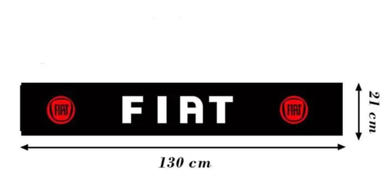 Car Front Windshield Decal Sticker for FIAT 500 Punto