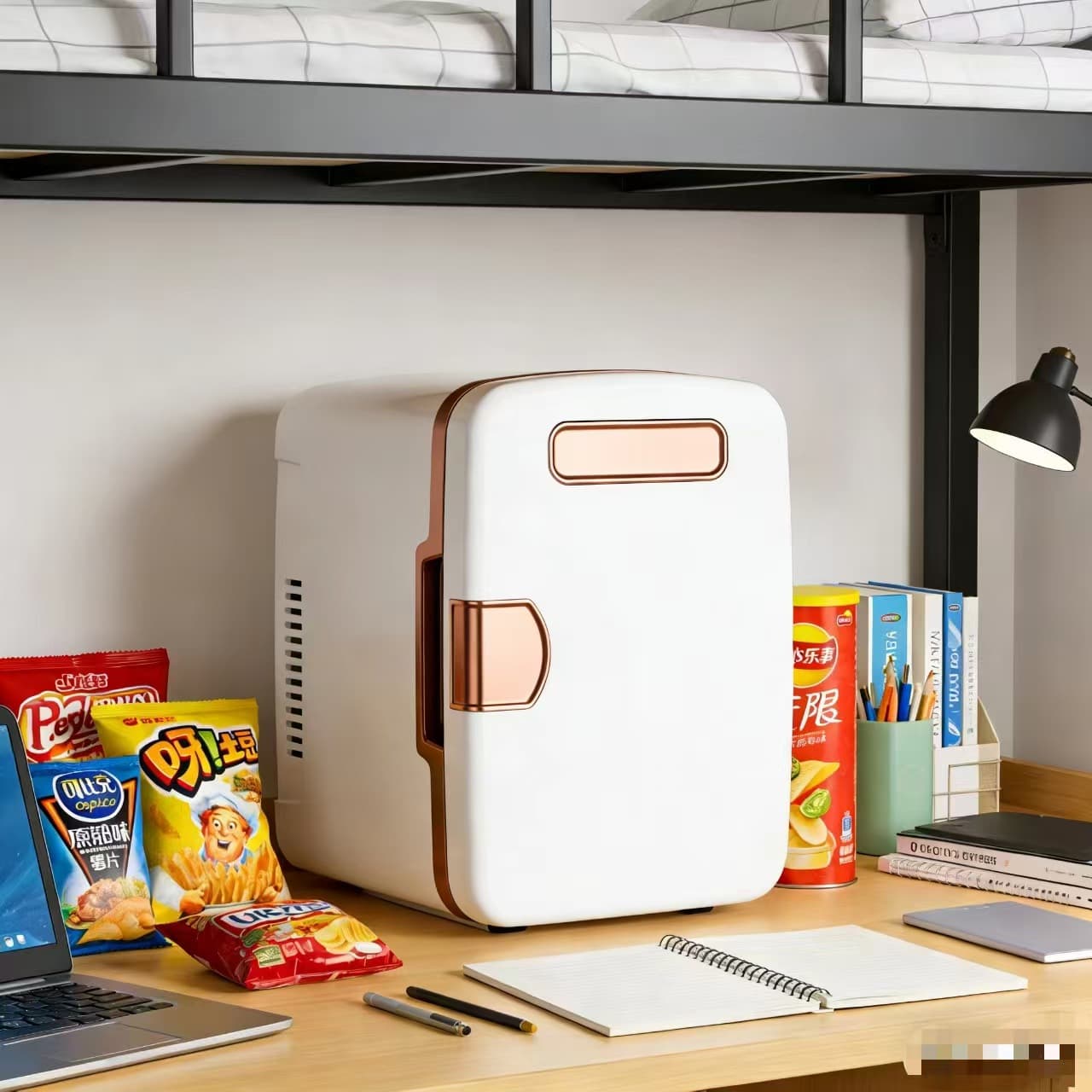 USB Car Refrigerator Mini Fridge for Dormitory Cosmetics Portable Outdoor Small Cooler