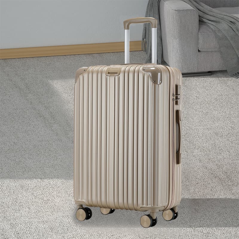 Double-Layer Explosion-Proof Zipper Wide Handle Luggage 20-Inch Carry-On Travel Suitcase 24-Inch Spinner Wheel Student