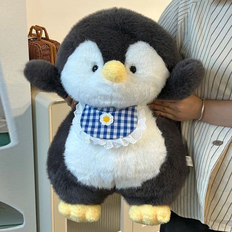 Baby penguin plush toy, children's sleeping pillow, doll, birthday gift for boys and girls.