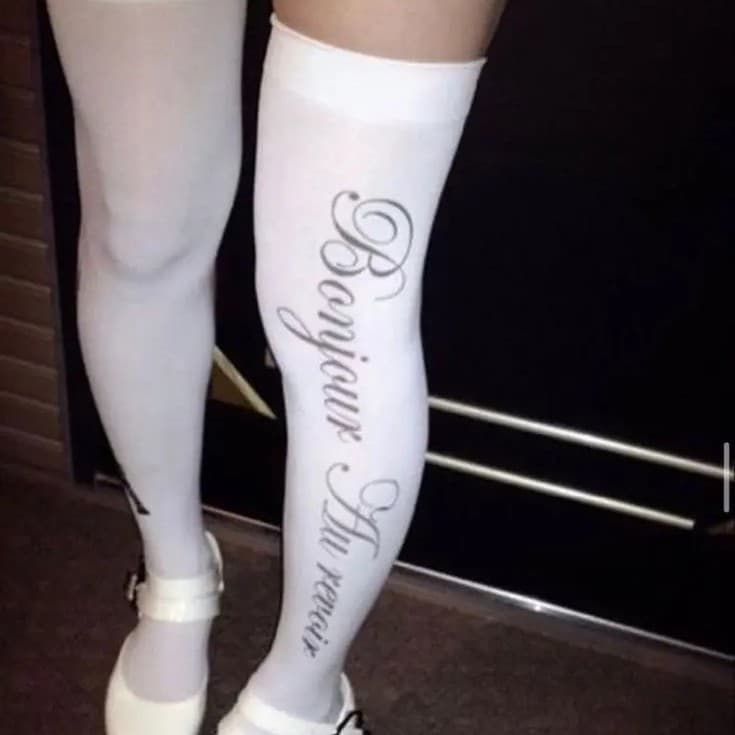 Y2K Kawaii Printed Socks for Women Sweet Cool Japanese Style Mid-Calf Socks Over-the-Knee Socks Four Seasons JK Socks Thin