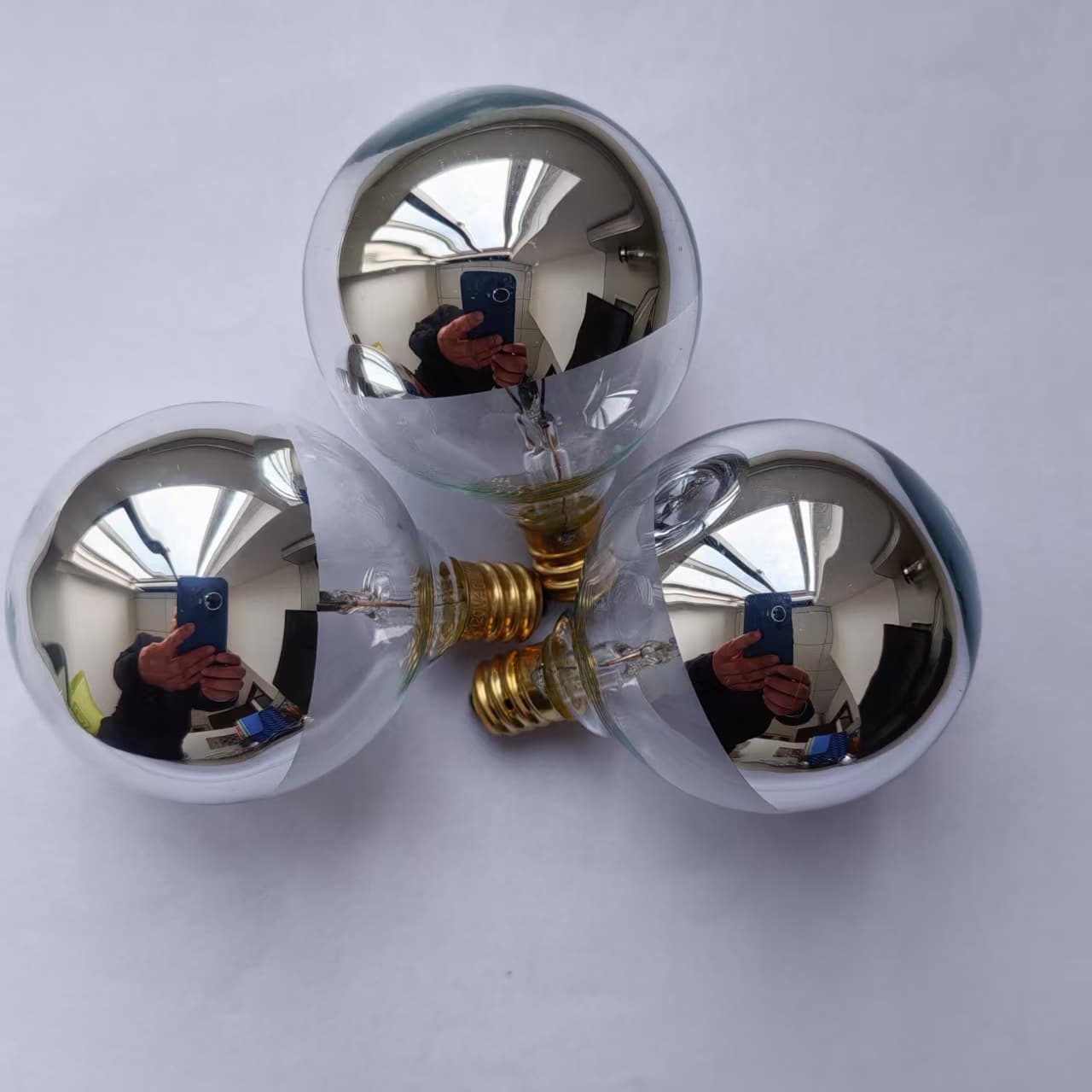 G50 Spotlight Bulb Top Silver Shadowless Bulb E12 Yellow 120V 40W Eco-friendly Manufacturer Bulk Direct Sales