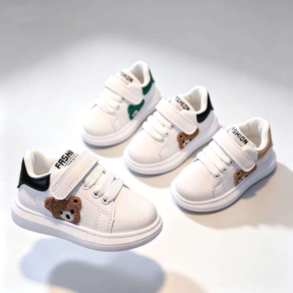 Spring and autumn children's sports shoes, white shoes, men's and women's children's casual shoes, waterproof baby shoes, 1-6 years old running shoes