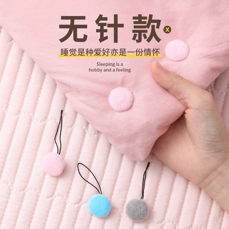 New type of quilt fastener to prevent quilt slippage, safe, needle-free, invisible quilt cover, seamless fastener for bed sheets and quilts.