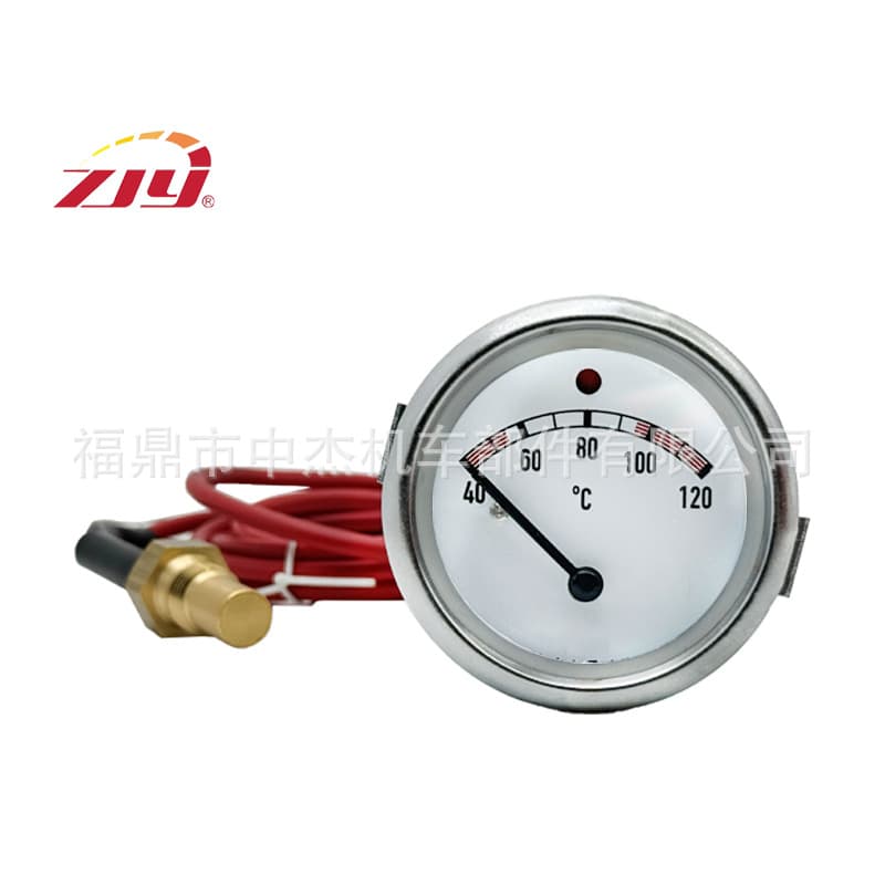 ZJY Zhongjie Instrument SiMGA Series Water Temperature Meter with Line Water Temperature Meter Red Line Water Temperature Meter 40-120 C