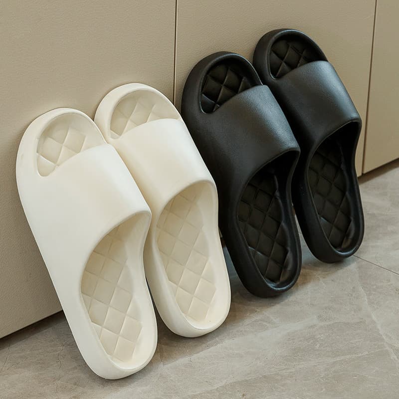 Cloud-like Slippers for Women Summer EVA Bathroom Indoor Home Thick Sole Anti-Slip Shower Household Couple Outdoor Wholesale