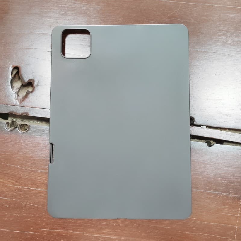 Compatible with Xiaomi Pad 6S Pro 12.4 Case with Pen Slot TPU Single-Layer Matte Inner Honeycomb Pattern Pen Slot Shell