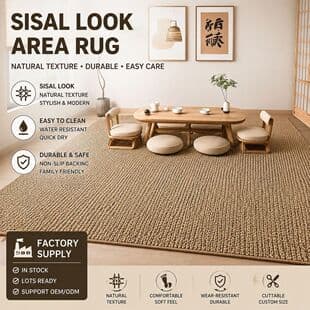 Living Room Carpet Stain-Resistant Easy-Clean, Non-Slip Bedside Rug for Bedroom, Modern Minimalist Home Floor Mat Dropshipping