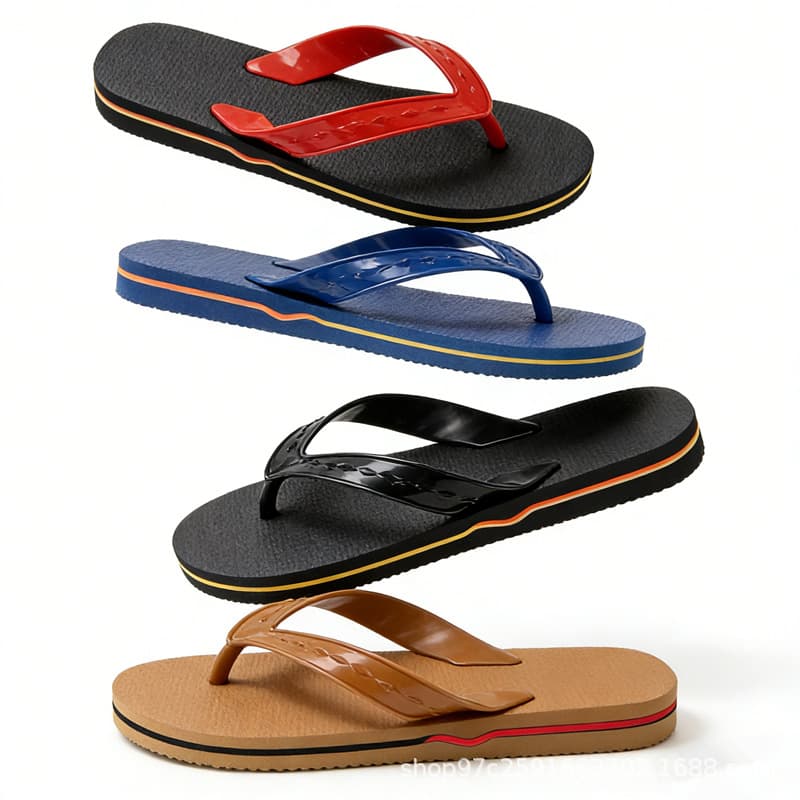 Flip-Flops from Zhanjiang, Yangchun, Guangxi, and Hainan, Popular Online, Soft Summer Flip-Flops for Outdoor Casual Wear, Wholesale