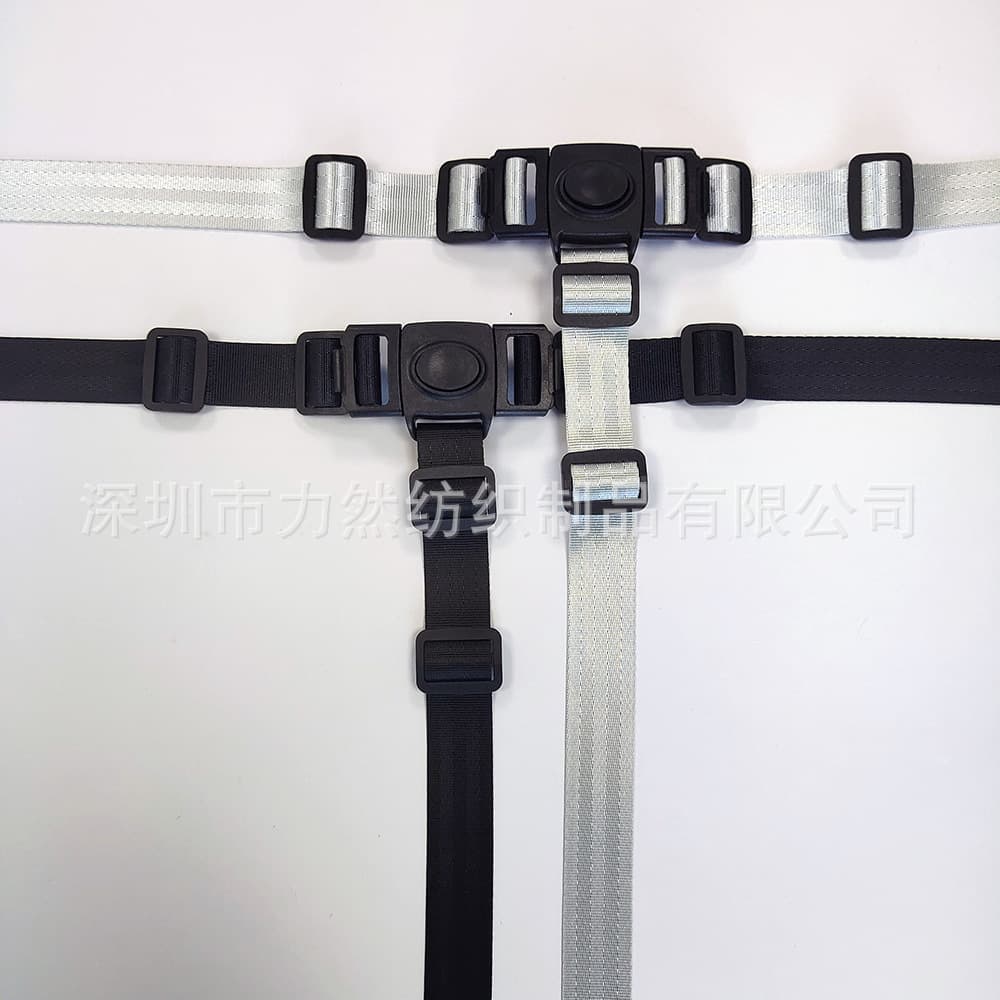 Baby High Chair Three-Point Safety Harness, Child Stroller Seat Belt, High Chair Straps