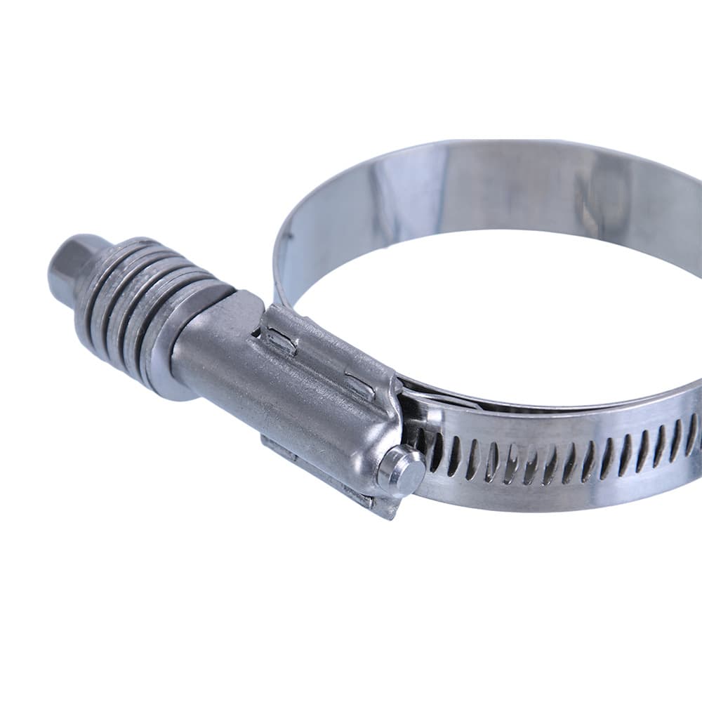 Wholesale 304 Stainless Steel American Heavy-Duty Hose Clamp Large Strong Clamp Anti-Vibration Hose Clamp for Excavator