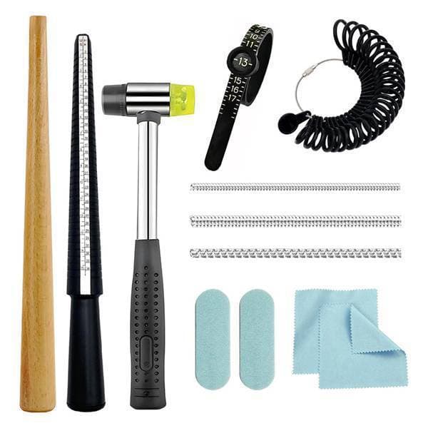Ring Sizing Kit US UK Standard Ring Sizer Stick Ring Gauge Size Tool Correction Tool