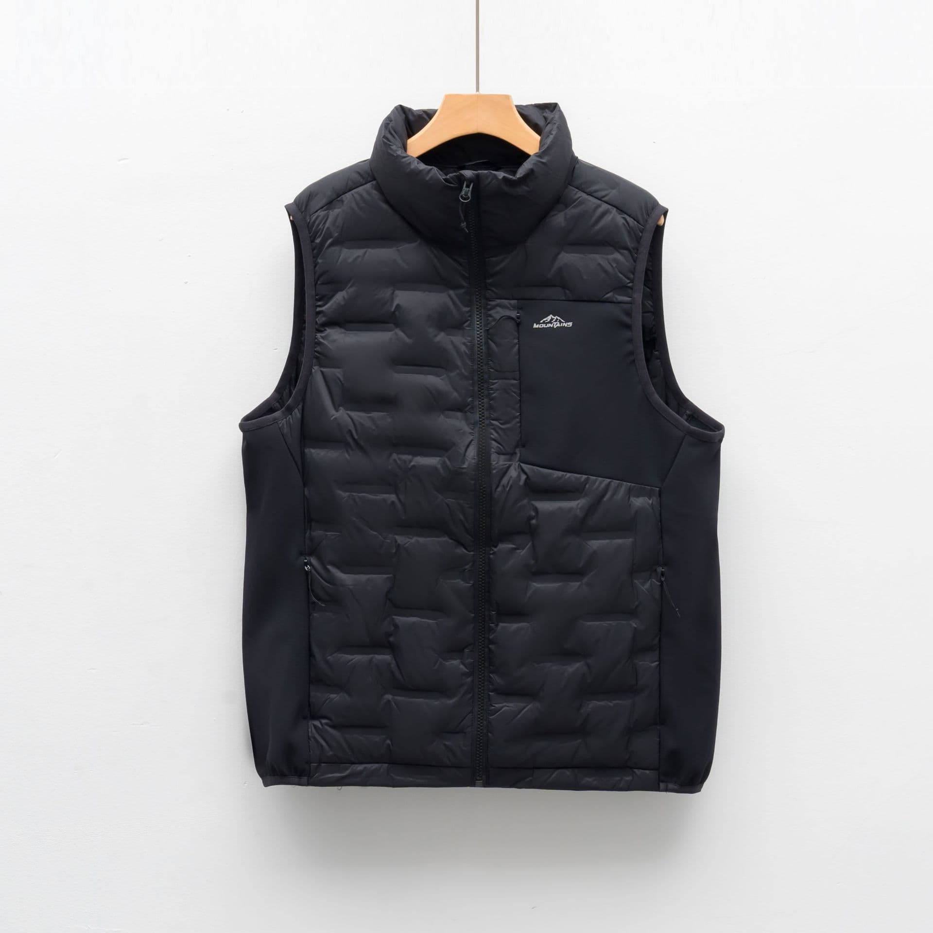 Pinghu Chixin 90% Down New National Standard Outdoor Lightweight Down Vest Men's Autumn/Winter Short Stand Collar Warm Top Coat