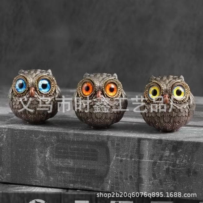 Cross-border new product Owl Beads Pendant Owl creative home crafts ornaments