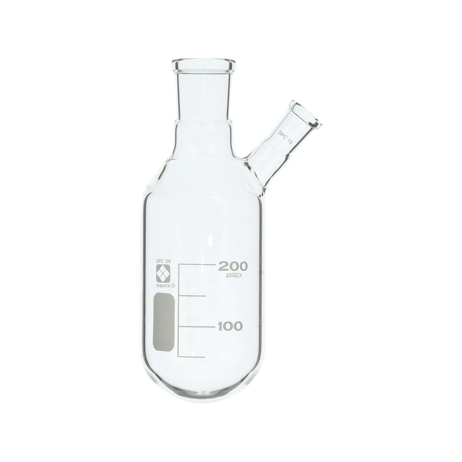 SIBATA Shibata Scientific 054310-5004 SPC CP-400 200mL Double-Neck Reaction Vessel