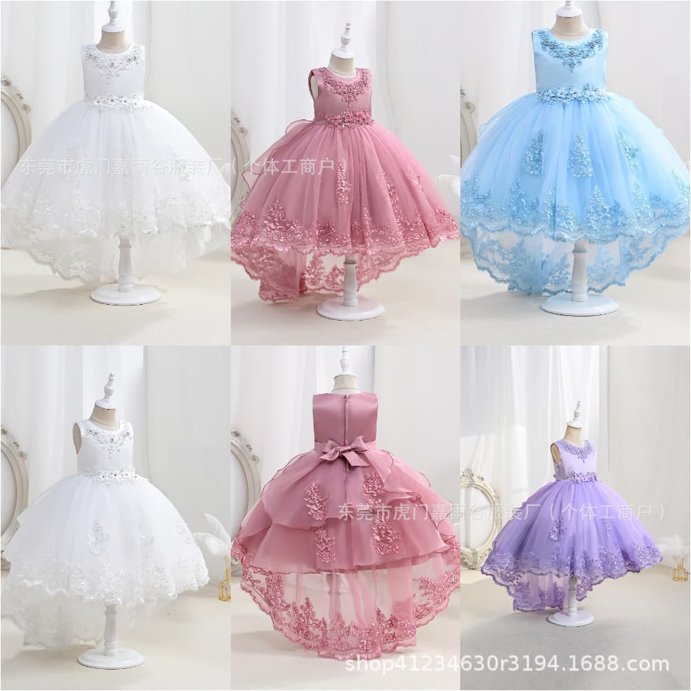 Summer girls' dresses, cross-border clothing, girls' dresses