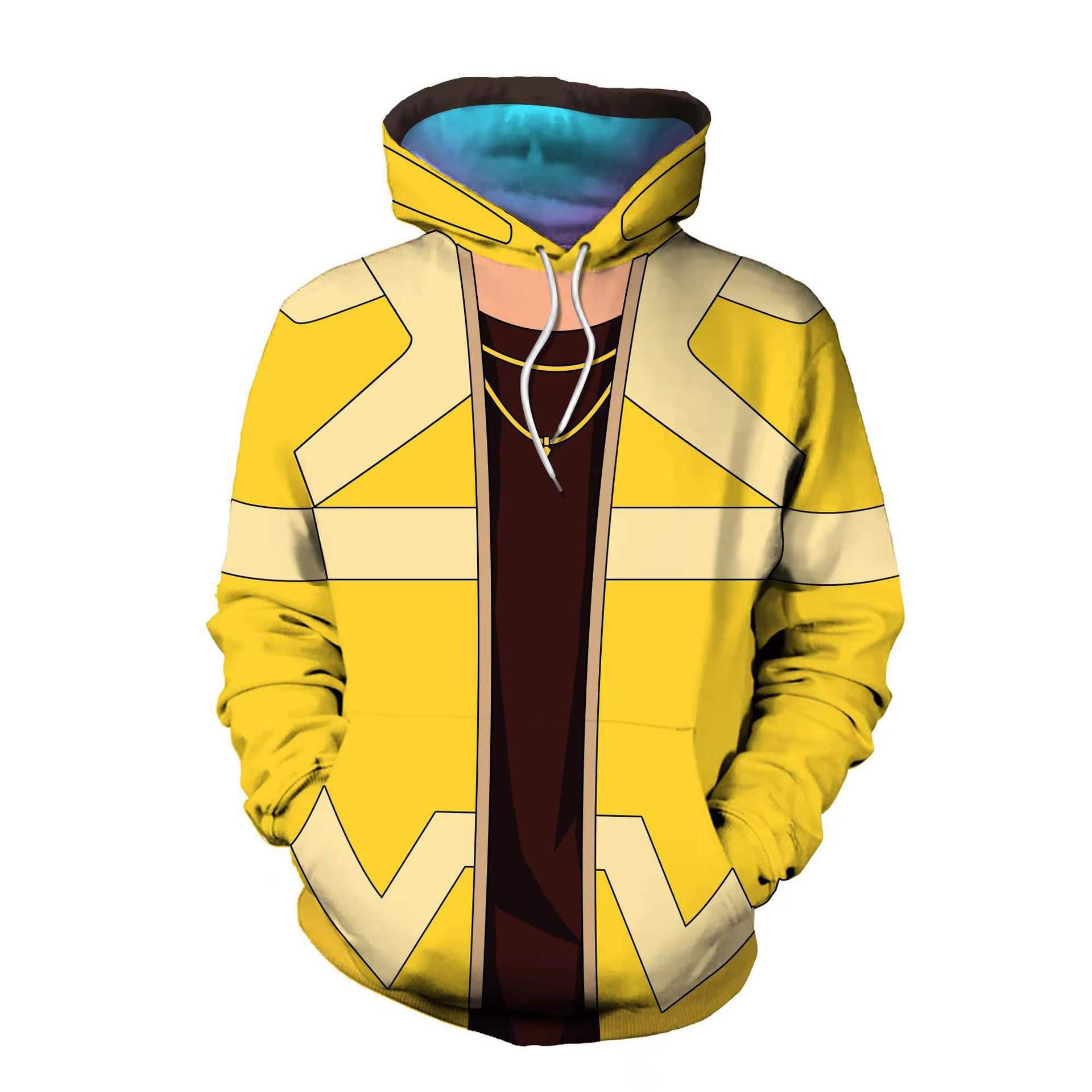2026 New Model Cyberpunk Edgerunners Male Protagonist David Themed Hoodie Sweatshirt Game Merchandise
