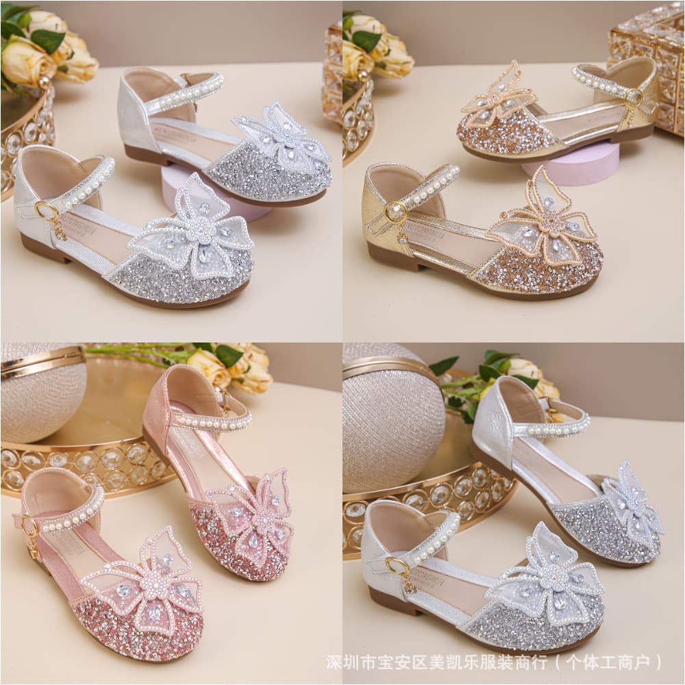 Girl's Shoes Girl Sandals Princess Shoes Children's Shoes Wholesale Princess Shoes Sandals