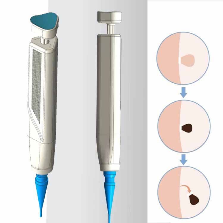 Skin Tsg Removal Kit, a new 2-in-1 tool set for removing moles, acne, and warts.