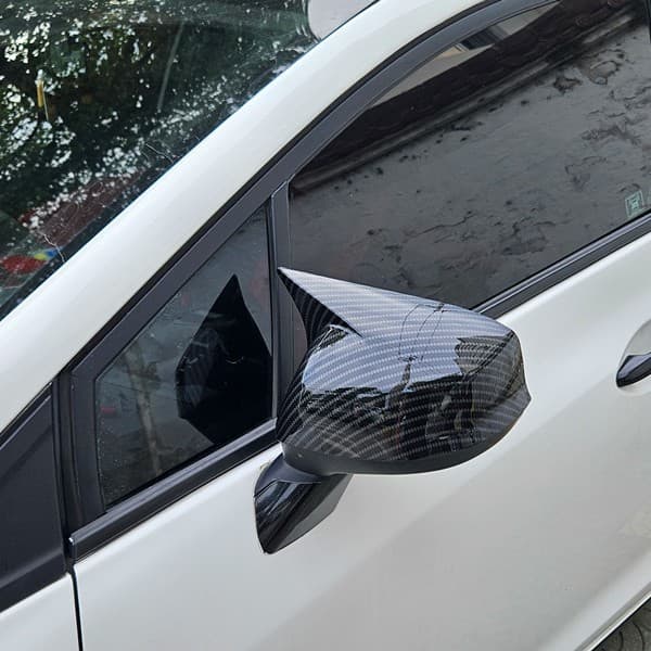 Fiber Side Mirror Cover for Honda Civic 9th Gen 2011-2015 Devil Horn Style