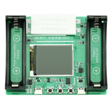 18650 lithium battery detector battery capacity measurement maH/mwH high-precision display measurement module automatic