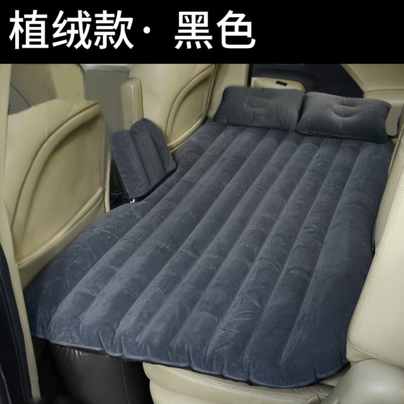 Car Inflatable Bed Air Mattress Auto Travel Sleeping Bag Vehicle Inflatable Bed Camping Mattress for Car