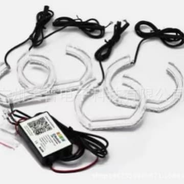 E90 E92 F30 E46 Angel Eye Ring APP Colorful Modified LED Angel Eye Ring Headlight RGB Ring