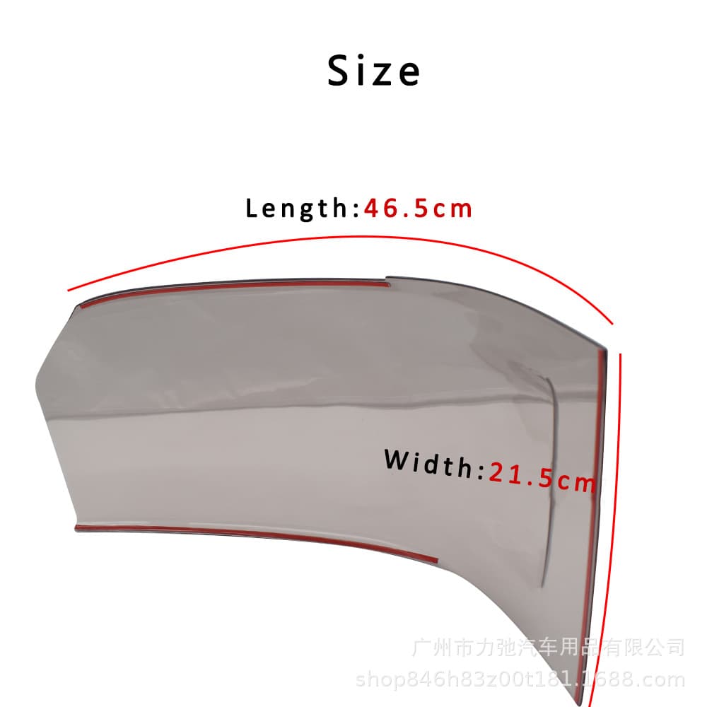 Suitable for HIACE Toyota Sea Lion 200 Series 14-19 Car Headlight Brown Cover Headlight Shell Mask
