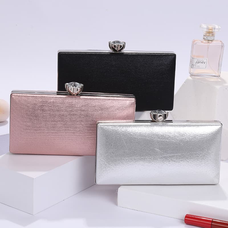 Luxurious Designer Ladies Clutch, Fashion Sparkling Evening Party Bag
