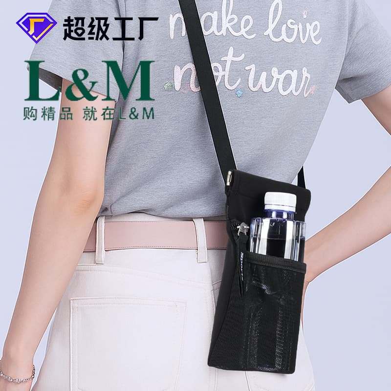 Cross-border Running Phone Bag Single Shoulder Phone Organizer Coin Purse Crossbody Portable Walking Small Sling Bag for Men