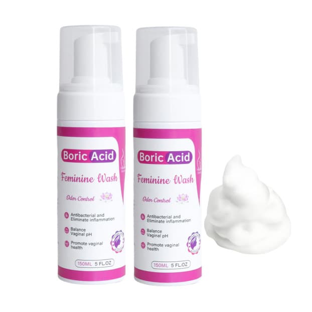 Boric Acid Vagina Foam Wash Feminine Wash