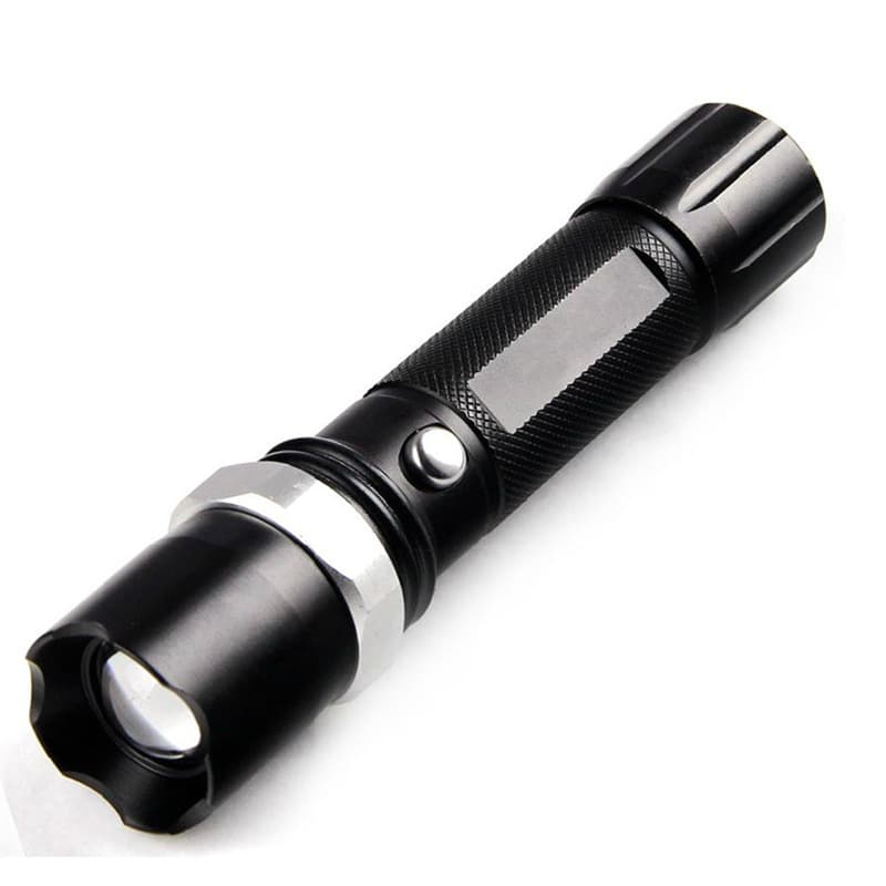 Cross-Border LED Cycling Dimming Outdoor Lighting Charging Set Aluminum Alloy Manufacturer Zoom Bright Flashlight