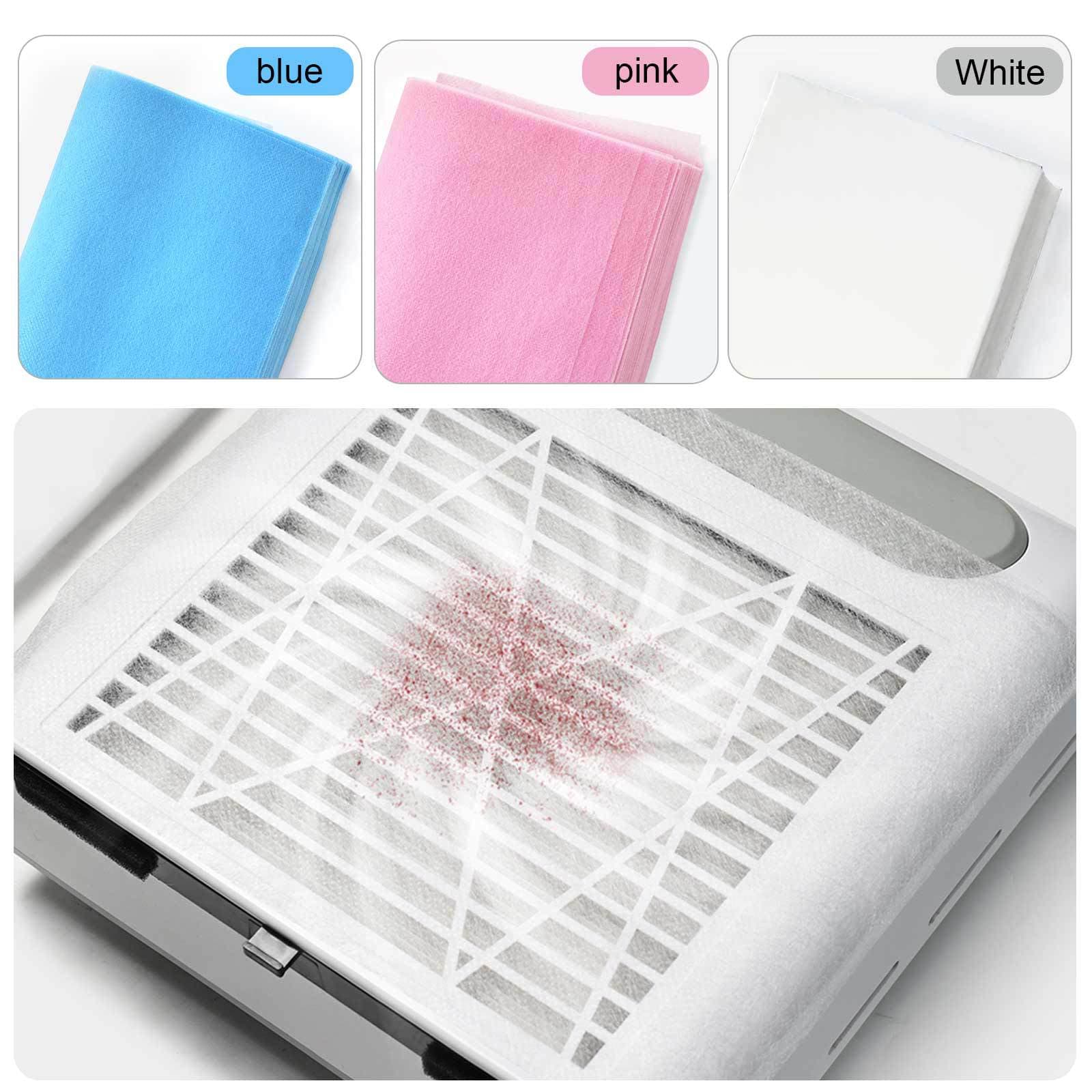 Cross-border supply of nail vacuum cleaner filter cloth replacement, disposable non-woven filter paper for dust, nail salon supplies