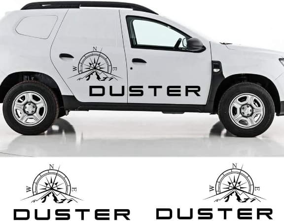 Suitable for Renault Dacia Duster Body Sticker Personality Car Sticker Side Skirt Sticker A1275