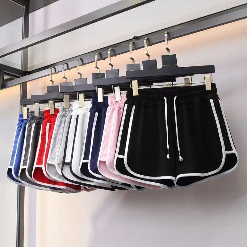 2023 New Women's High-Waist Yoga Running Wide-Leg Casual Korean Loose Plus Size Unisex Summer Shorts