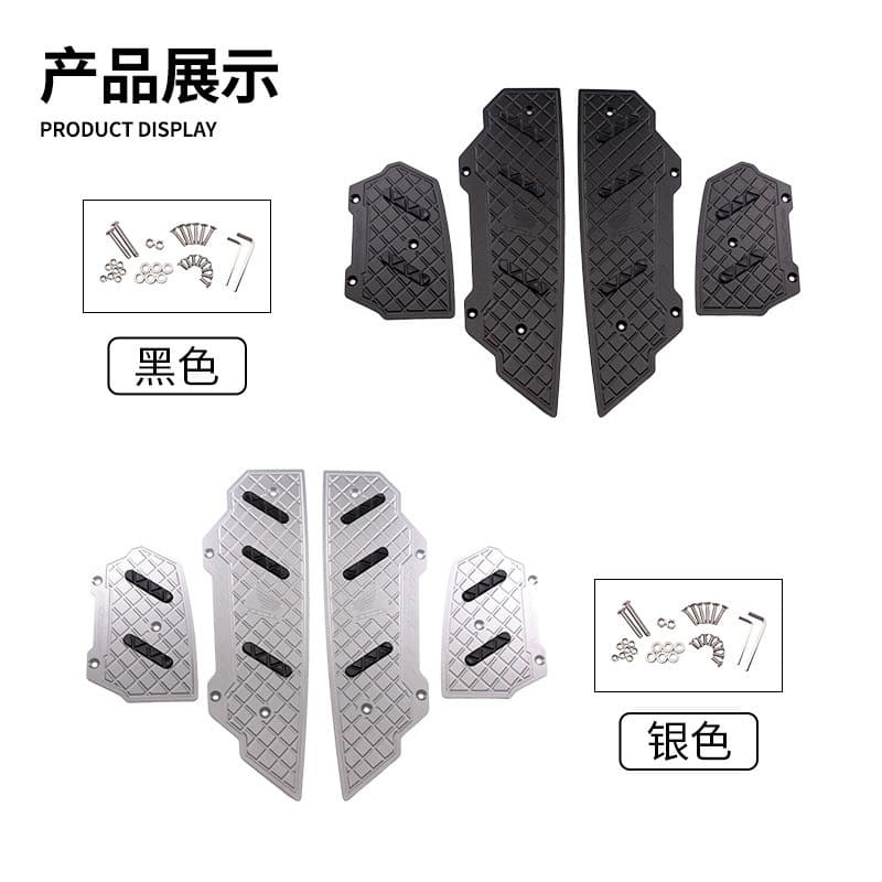 Aluminum Foot Pegs for Honda Forza 350 NSS350 Crash Bar Modification Stainless Steel Anti-Fall Bumper