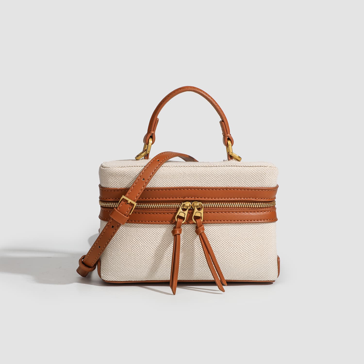 Cross-border lunch box bag Spanish women's bag 2025 high quality single shoulder diagonal popular portable hard fashion small bag wholesale