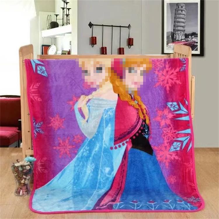 Cross-border Best-selling Children's Blanket Double-layer Fleece Cartoon Thick Flannel Winter Wholesale Gift for Resellers
