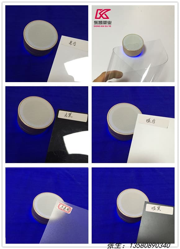 ABS boards white ABS thin sheets, nylon POM sheets black 0.5/0.8/1/1.5/2MM PET transparent films.
