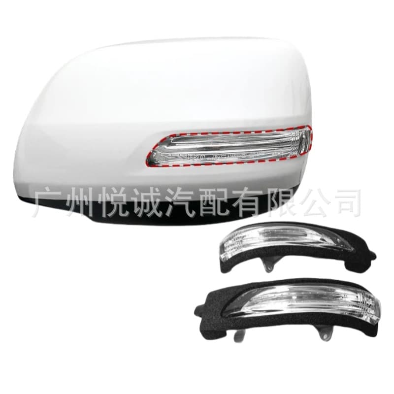 For Toyota 10-19 Prado LC150 Turn Signal Light Rearview Mirror Side Mirror Width Indicator Light