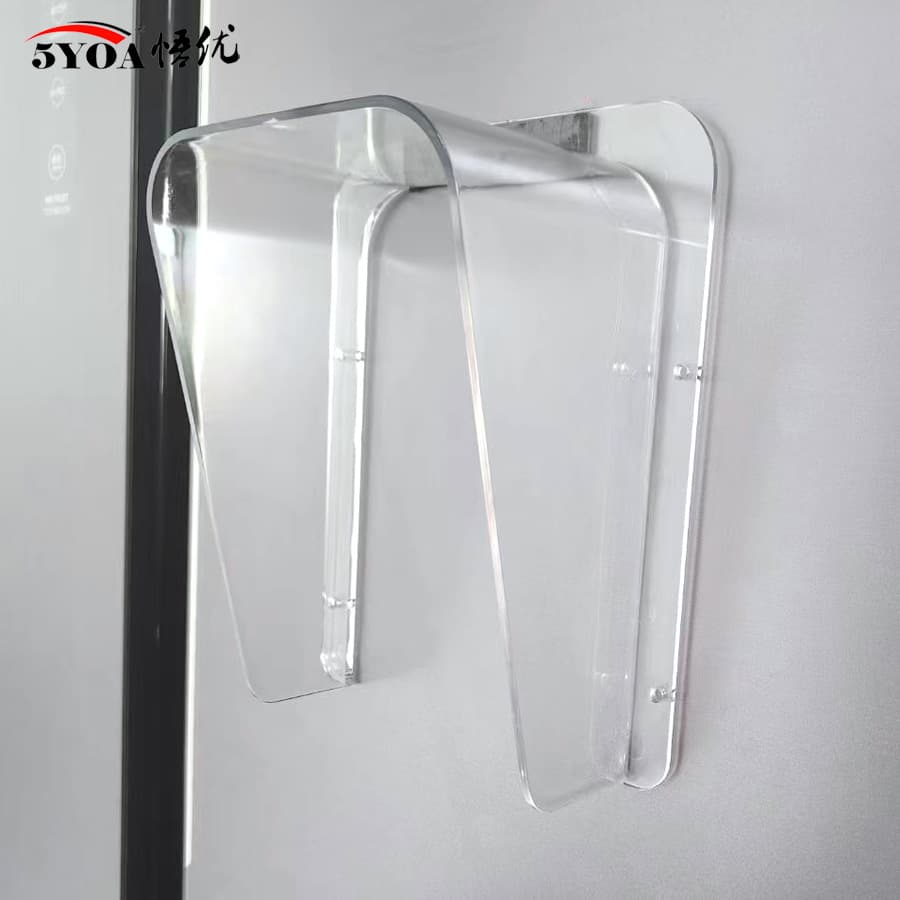 Access control machine rain cover, card reader doorbell switch waterproof cover, all-in-one protective box, waterproof and sunproof face recognition machine