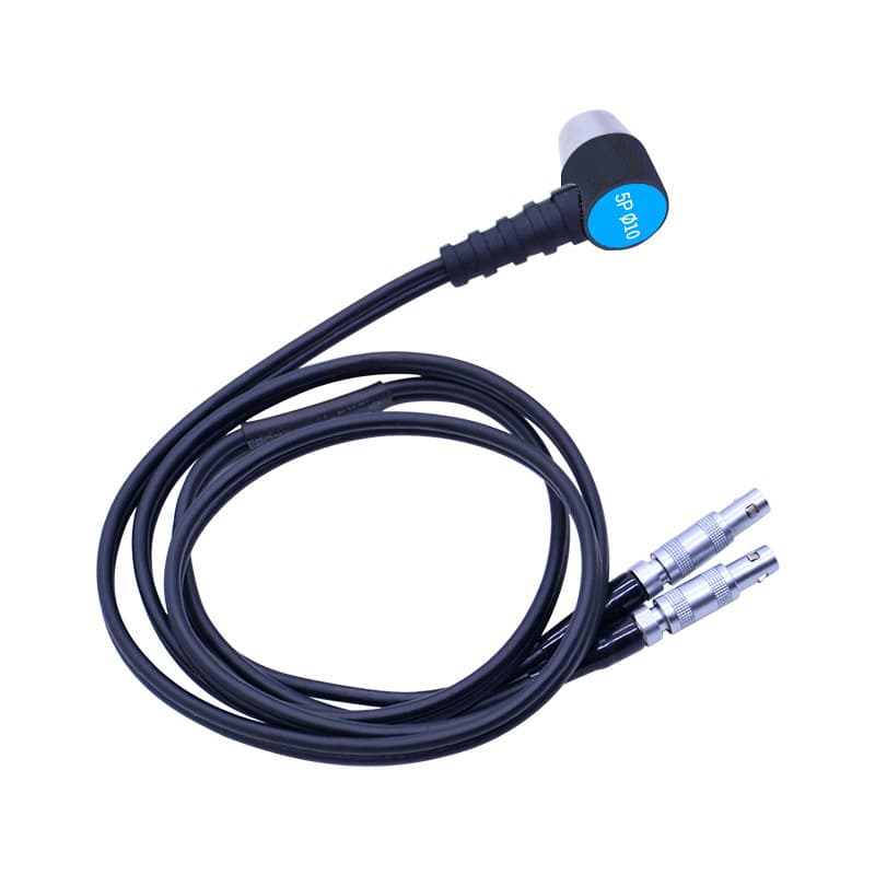 5PM10 ultrasonic thickness gauge probe, compatible with GM100/GM130/GT1100/GT1130/WT100A.