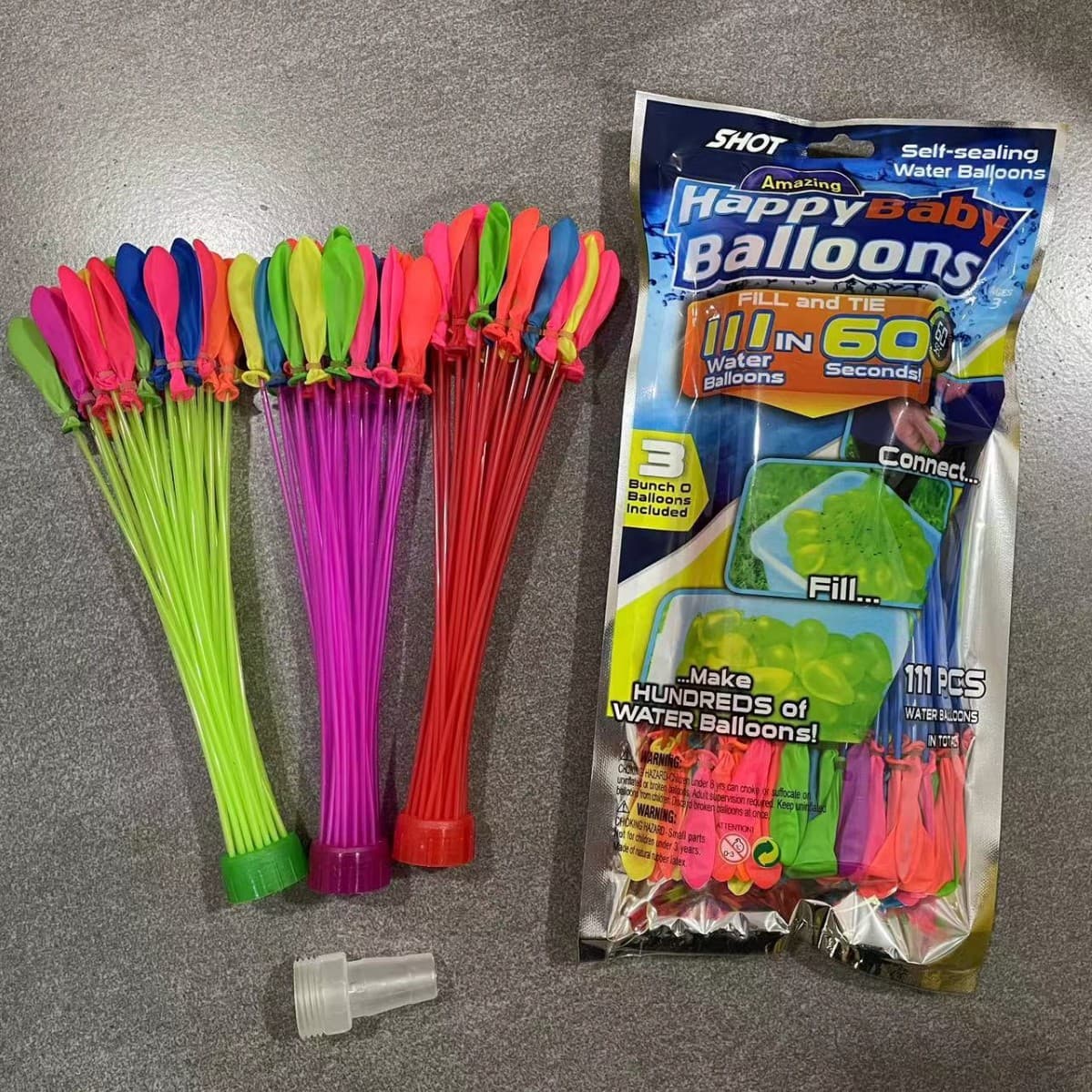Wholesale Water Balloon Filling Balloons Water Fight Balloon Toys Water Bomb Quick Fill Balloon Refill Pack Toys