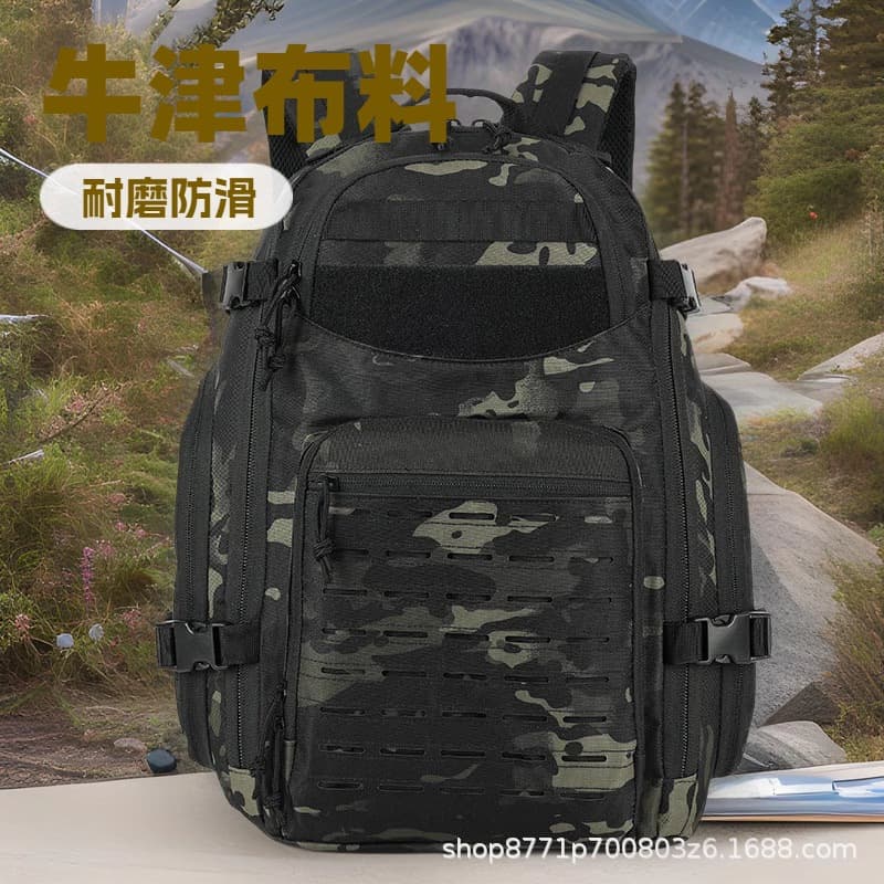 New Camouflage Tactical Backpack for Hiking, Camping, Large Capacity, Cycling, Outdoor Wholesale