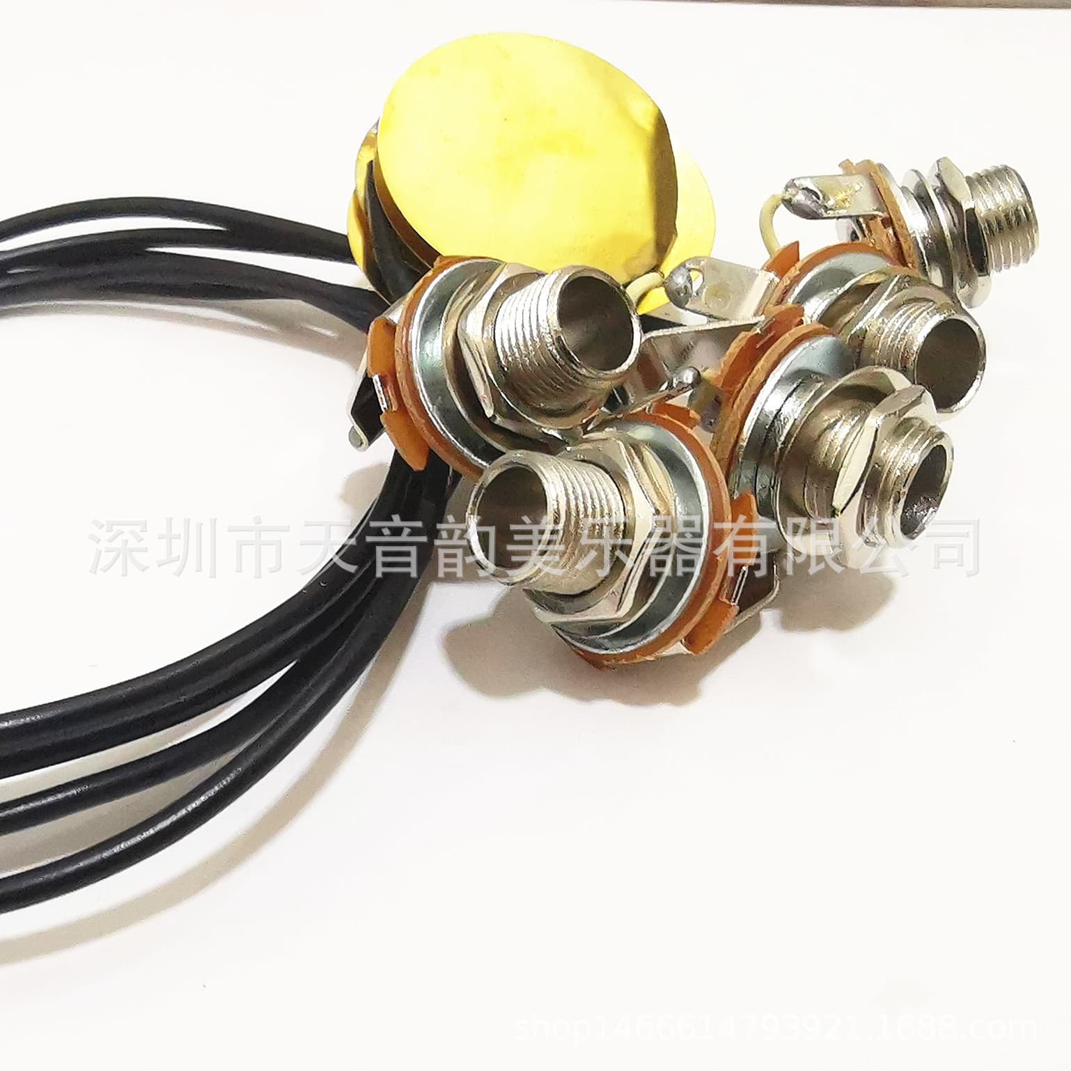 Acoustic Guitar Patch Single-Core Shielded Cable Pickup for Classical, Folk, Ukulele