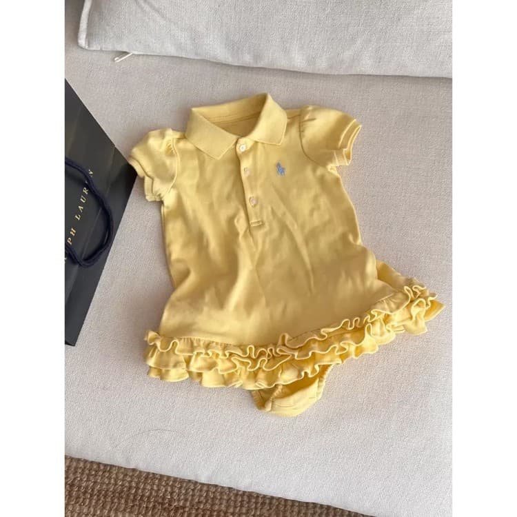 Baby Clothes, New Summer Style, Super Cute and Adorable, Infant Collared Skirt, Baby Jumpsuit, Summer Outfit