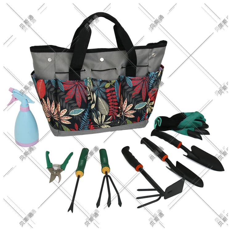 New Multi-pocket Outdoor Gardening Tool Bag Color Matched Trimming Tools Portable Handheld Tool Pack